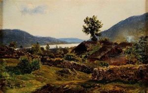 Paysage Aux Chaumieres Paysage Aux Chaumieres