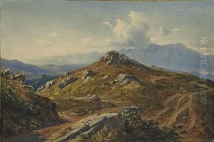 Un Paysage De Montagne Un Paysage De Montagne