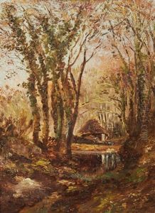 Foret En Automne by Andre Giroux