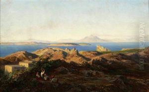Le Repos Des Paysans Sur L'ile D'ischia