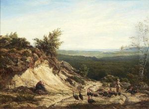 La Gardienne De Dindons by Andre Giroux