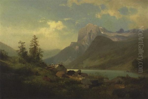 Die Muhlsturzhorner Am Hintersee - Ober Baiern - view 1