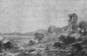 Ruins In A Rural Setting Ruins In A Rural Setting