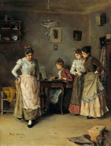 Die Musikstunde by Josef Gisela