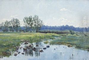 Promenad Pa Bron by Ida Gisiko-Spaerck