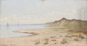Kustlandskap by Ida Gisiko-Spaerck