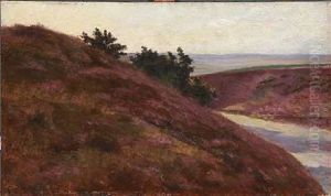 Heather Landscape by Ida Gisiko-Spaerck