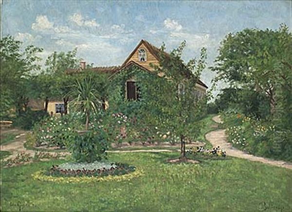 Tradgard I Sommargronska - view 1
