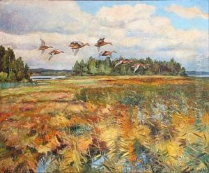 Low-flying Ducks by William Gislander