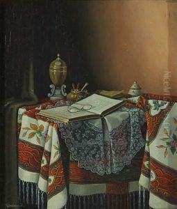 Still Life (+ Another; Pair) by Imre Giszinger