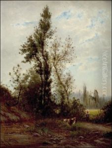 Paimentytto by Alexandre-Charles-Joseph Gittard