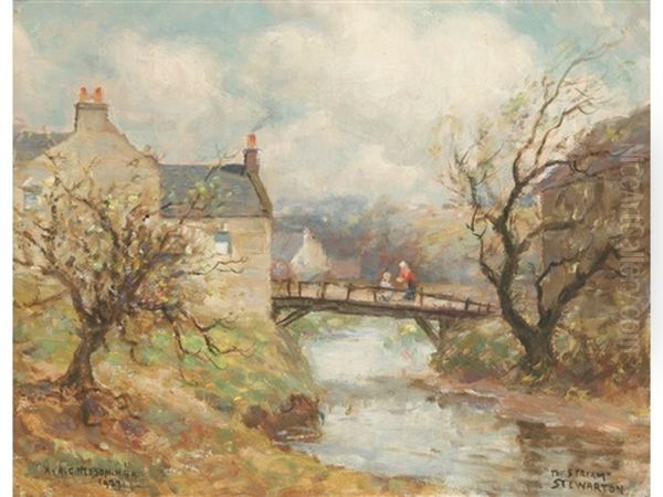 North Berwick And The Stream Stewarton (2 Works) - view 1