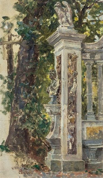 Bozzetto Per L'opera Figure Nel Parco - view 1