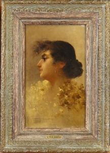 Portrait De Femme De Profil