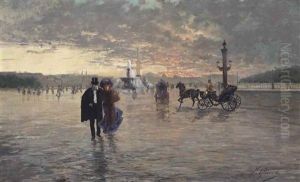 Place De La Concorde, Paris by Fausto Giusto
