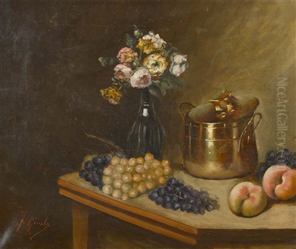 Stillleben Mit Fruchten Und Blumen - view 1