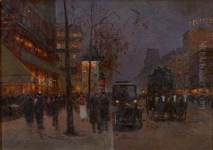 Paris Bei Nacht by Fausto Giusto