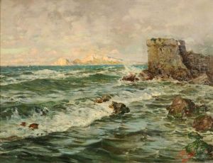 Burgruine Am Meer by Fausto Giusto