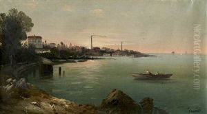 Morning Light On The Shore by Mekertich Givanian