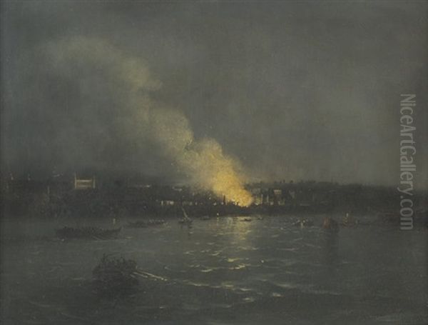 Fire In Haydarpasa, Constantinople - view 1