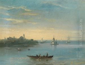 Blick Auf Konstantinopel by Mekertich Givanian