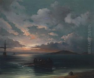 Fischer Im Abendlicht by Mekertich Givanian