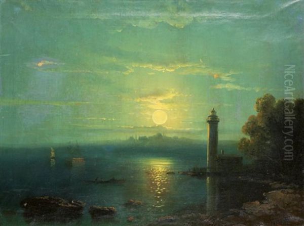 Coucher De Soleil Sur Le Bosphore - view 1