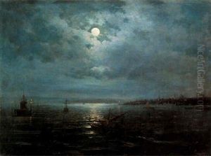 La Corne D'or Au Clair De Lune by Mo Givanian