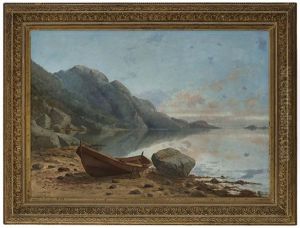 Oselver Trukket Opp Pa Strand Oselver Trukket Opp Pa Strand