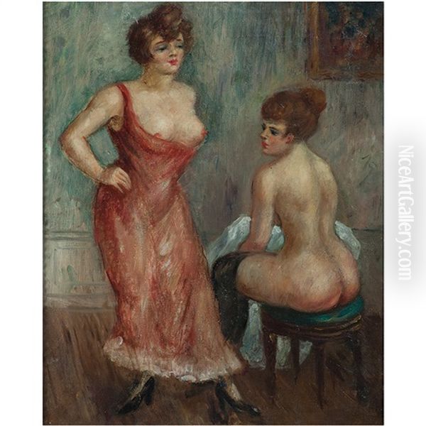Two Cabaret Women - view 1