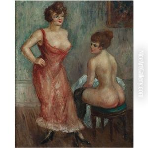 Two Cabaret Women by William Glackens