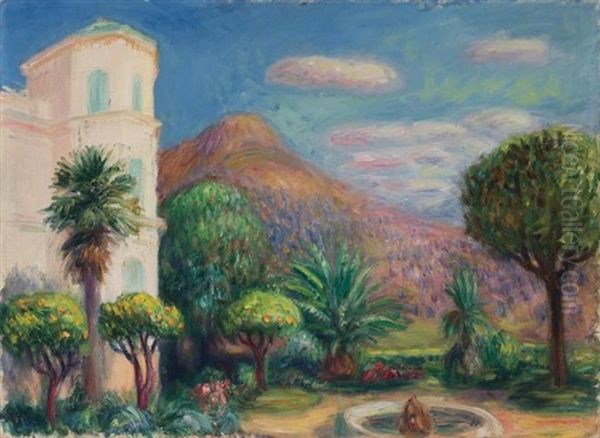 Garden At Les Pivoines - view 1