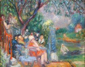 The Gathering by William Glackens