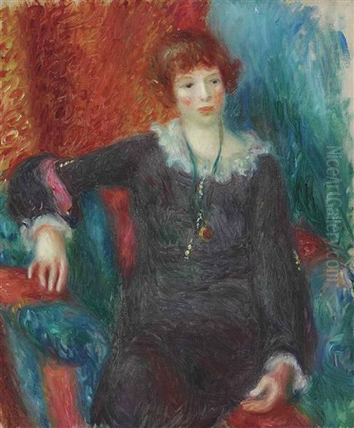 Woman With Watch - view 1
