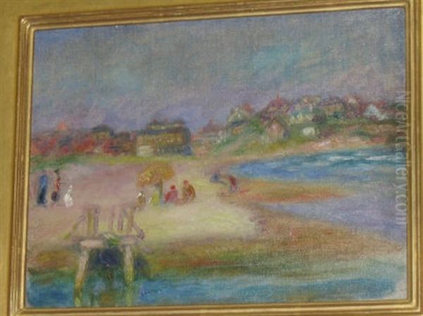 Bass Rocks, Gloucester (sketch) - view 1