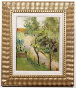 Along A Country Road by William Glackens