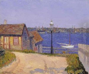 New Castle, New Hampshire by William Glackens