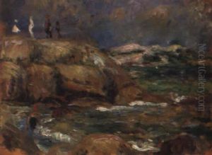 By The Seashore by William Glackens