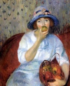 Girl With Green Apple Girl With Green Apple