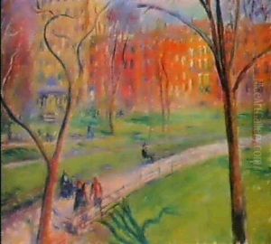 Early Spring, Washington Square
