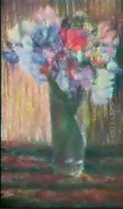 Sweet Peas by William Glackens