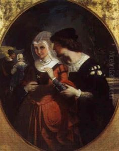 Conversation Galante by Auguste Glaize