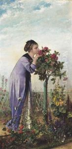 The Awakening Of Spring by Pierre Paul Leon Glaize