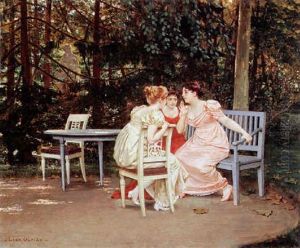 The Secret by Pierre Paul Leon Glaize