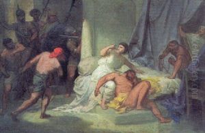 Samson Et Dalila by Pierre Paul Leon Glaize