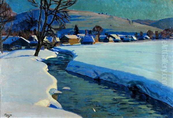Snowy Landscape - view 1