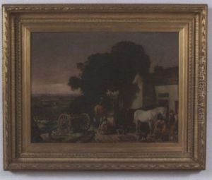 The Old Blacksmith Shop by John Glass