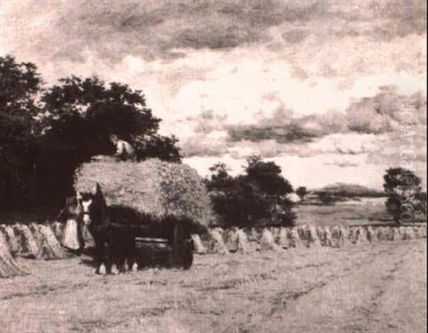 A Harvest Day, Musselburgh - view 1