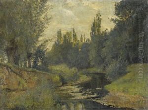 Im Abendschatten by Adolf Glatte