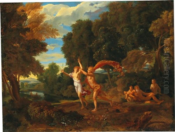 A Landscape With Apollo And Daphne - view 1